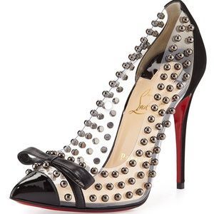 Christian Loubouin Bille Et Boule 100 Heels w/box!